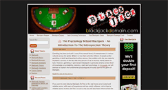 Desktop Screenshot of blackjackdomain.com